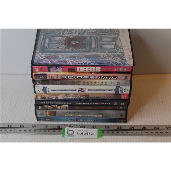 (10) DVD - Action - Adult