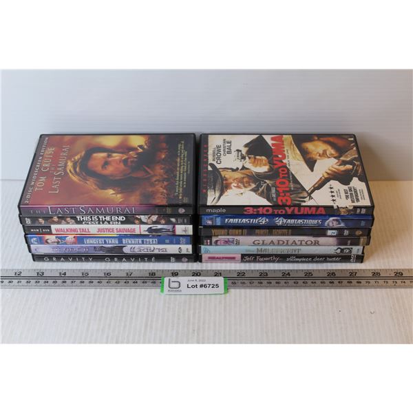 (12) DVD - Adult - Action