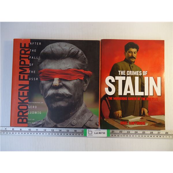 (2) Books -Broken Empire and The Crimes of Stalin