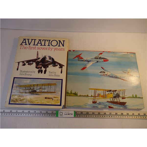 (2) Books on Royal Canadian Air Force-Hardcover