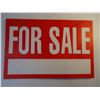 Image 2 : (4) FOR SALE Signs