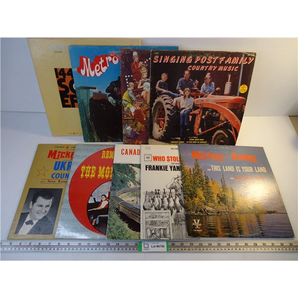 (9) LP's- Various Artists