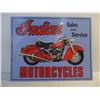 Image 2 : Fantasy Indian Motorcycles Tin Sign