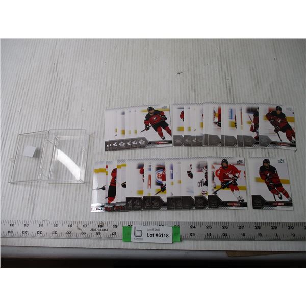 (35) 2021-2022 Upper Deck-- Canada Juniors Base Set Singles -Hockey Cards