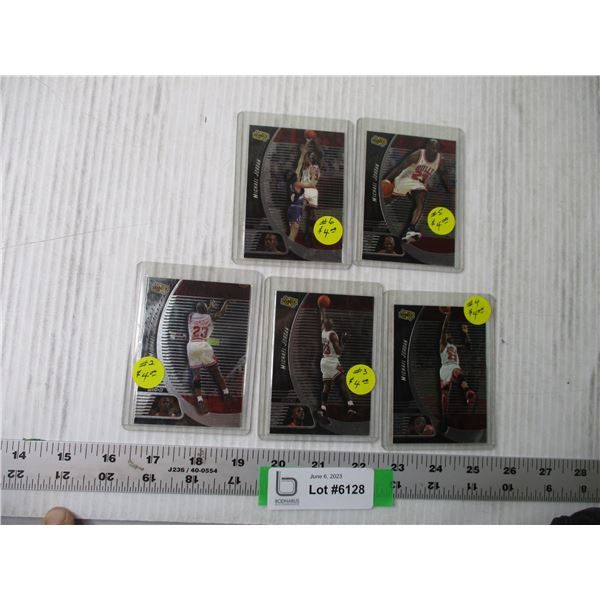 (5) Upper Deck Ionix Michael Jordan #2-6 NBA