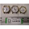 Image 1 : (3) Timex Quartz w/o Bands (Running)