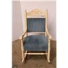 Image 1 : *Wooden Rocker with Padded Seat