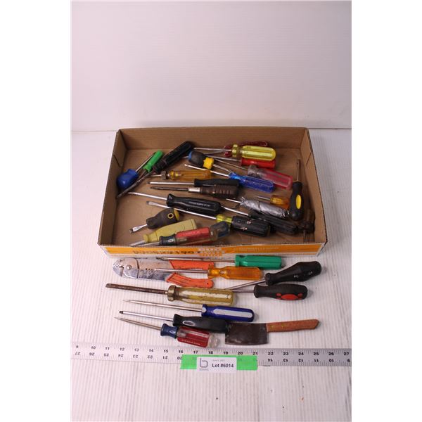 Assorted Screwdrivers and Tools