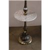 Image 2 : *Retro Marble Shelf Floor Lamp with Shade - 53"