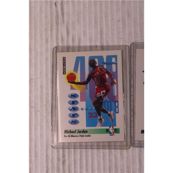 2) "Rare" Michael Jordan NBA Trading Cards - Bodnarus Auctioneering