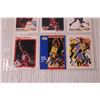 Image 2 : (9) Hall of Fame NBA Basketball Trading Cards - Jordan, Magic, Pippen