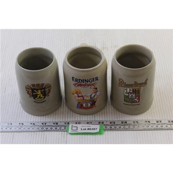 (3) Mugs