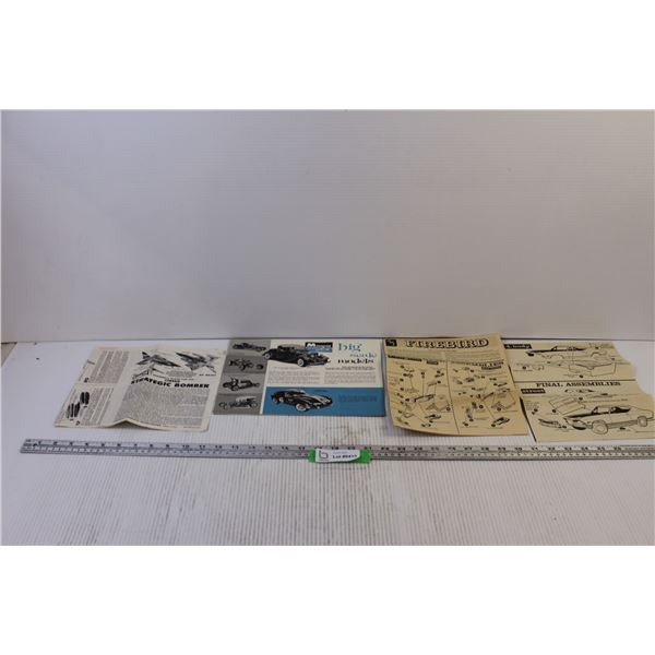 Car Scale Modle Manuals