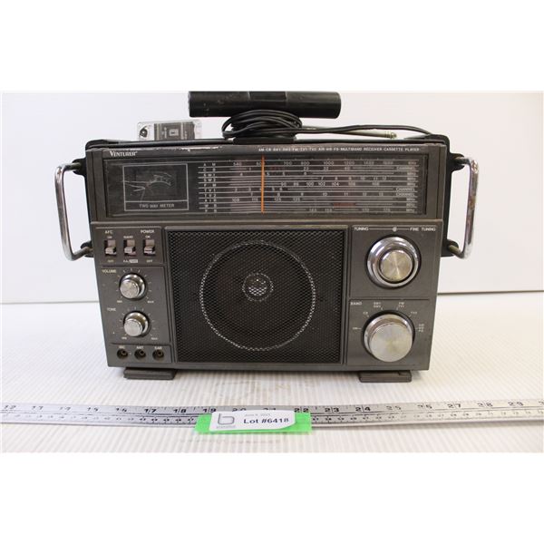 Venturer Recceiver Cassette Player