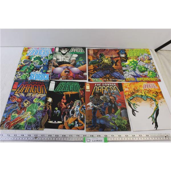 (8) The Savage Dragon Comic Books