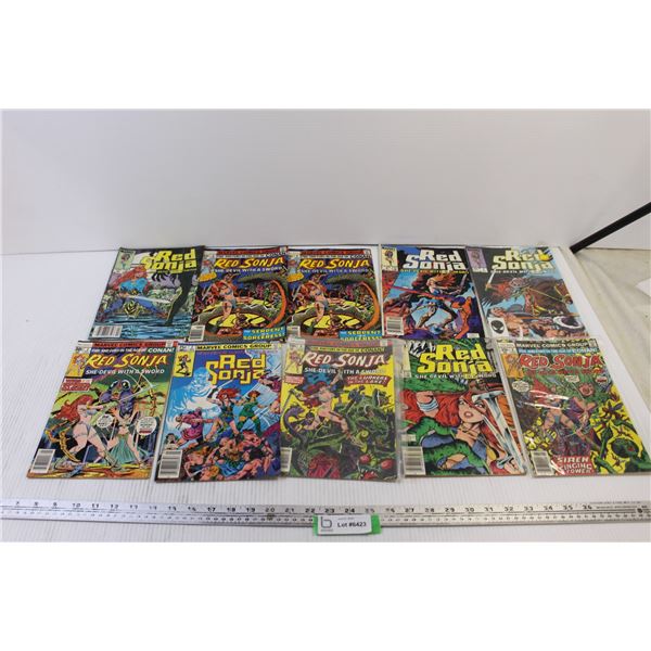 Lot of Red Sonja Comics
