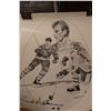 Image 2 : Hockey Player Drawn Poster