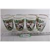 Image 1 : (4) Libbey Treasure Island Swashbuckler Tumblers Cups