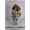 Image 1 : Porcelain Doll With Stand