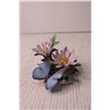 Image 2 : Andrea by Sadack Butterfly and Flowers Figurine