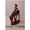 Image 1 : Don Quixote Wooden Figurine