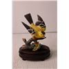 Image 2 : Goto Original Bird Figurine and Stand - Made in Japan