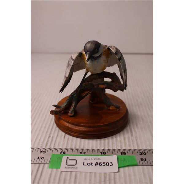 Bird Figurine and Stand