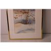 Image 3 : Framed Watercolour of Nature Scene - 11" x 16"