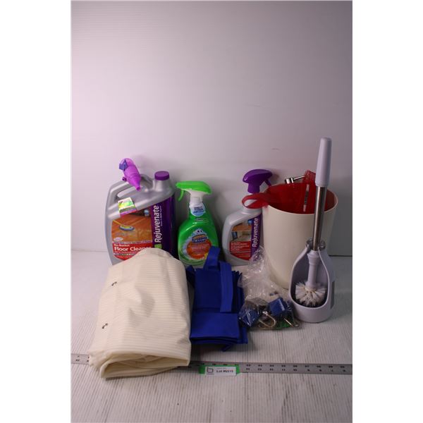 Assorted Bathroom Supplies