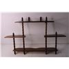 Image 4 : (2) Wooden Shelves