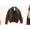 Image 1 : *Black Leather Jacket (Size M)