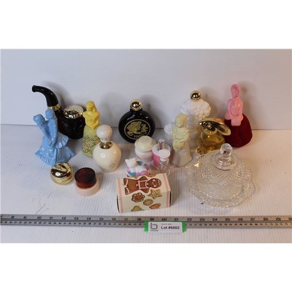 Assorted Vintage Avon Perfume Containers