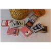 Image 3 : (2) Baskets & Playing Cards