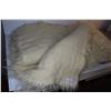 Image 3 : Flokati Rug From Harrods of London England (60" x 32") Clean Condition