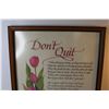 Image 2 : Framed Don't Quit Saying (17 1/2" x 21 1/2")