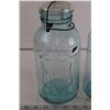 Image 2 : (3) Perfect Seal Glass Jars