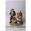 Image 1 : Old Man and Woman Figurine - Made in Japan