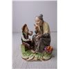 Image 2 : Old Lady and Boy Figurine - Made in Japan