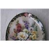 Image 2 : Floral Decorative Plate - by Bradford Exchange