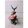 Image 2 : Hummingbird and Flower Figurine - Andrea by Sadek