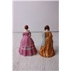 Image 3 : (2) 1983 Belles of the Masquerade Figurines by Franklin Porcelain (Margaret and Helen)