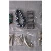 Image 4 : Costume Jewelry - Earrings, Bracelets, Brooches