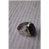 Image 4 : Sterling Silver and Labradorite Ring - Size 8.5