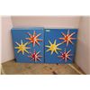 Image 1 : *(6) Double Sided Foam Sun Decorative Boards - 11 1/2" x 29"