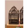 Image 2 : *(4) Wooden Bird Cages