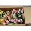 Image 2 : *Box of Decorative Artificial Floral Arrangements