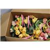 Image 4 : *Box of Decorative Artificial Floral Arrangements