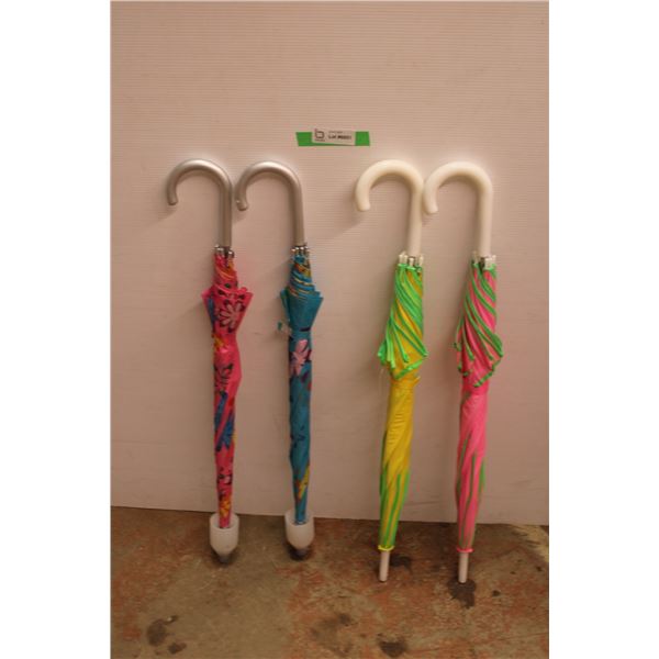 *(4) Coloured Umbrellas