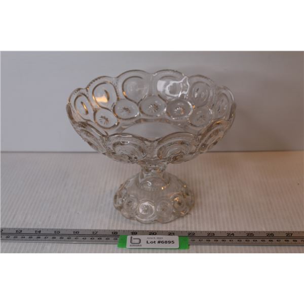 Glass Pedestal Bowl