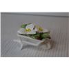 Image 7 : Royal Albert Wheel Barrow - Moustache Cup - Carlton Wear Leaf Dish (damaged) - Plate